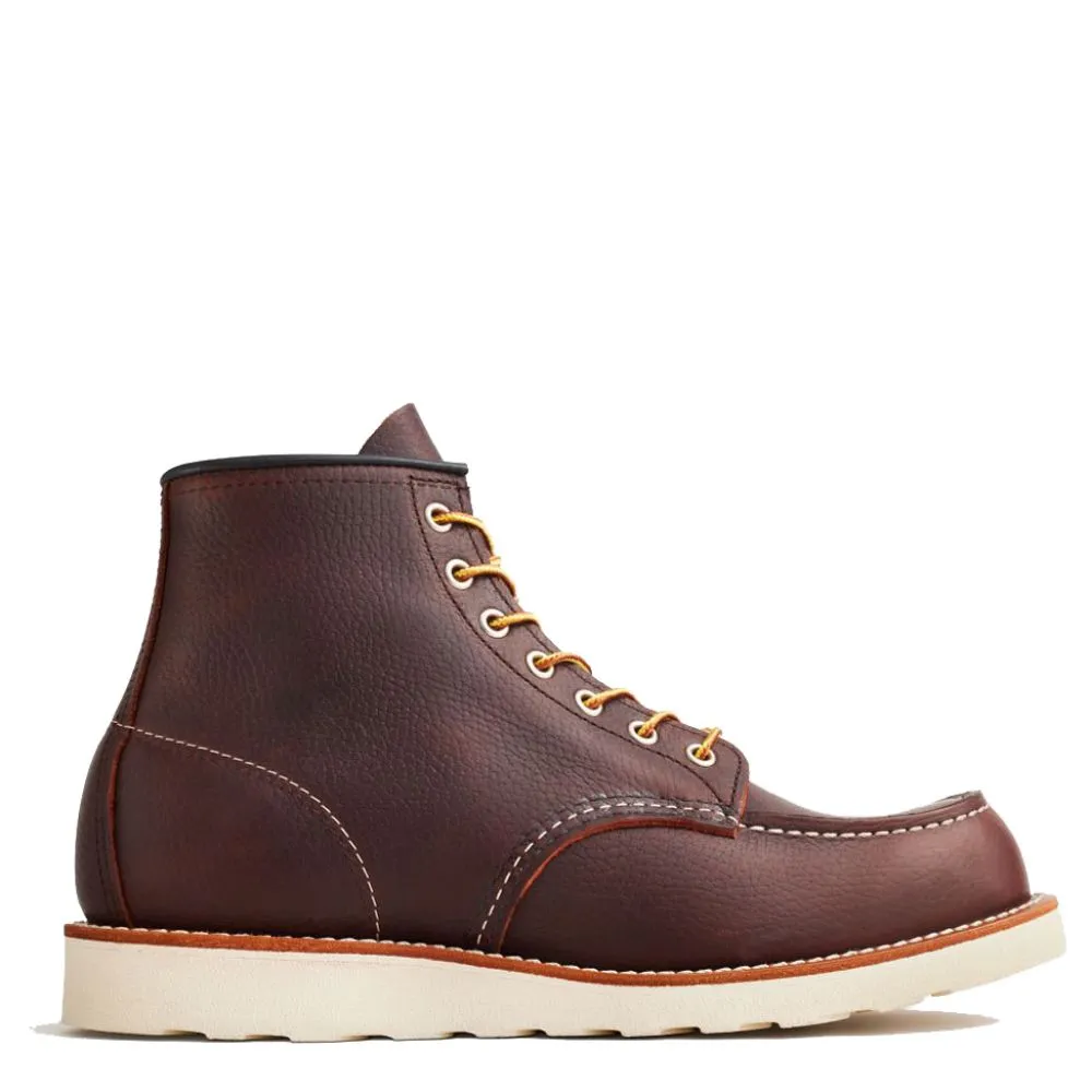 Brave Path Red Wing Men's Classic 6 Inch Moc 8138 in Briar Oil Slick Mid Top