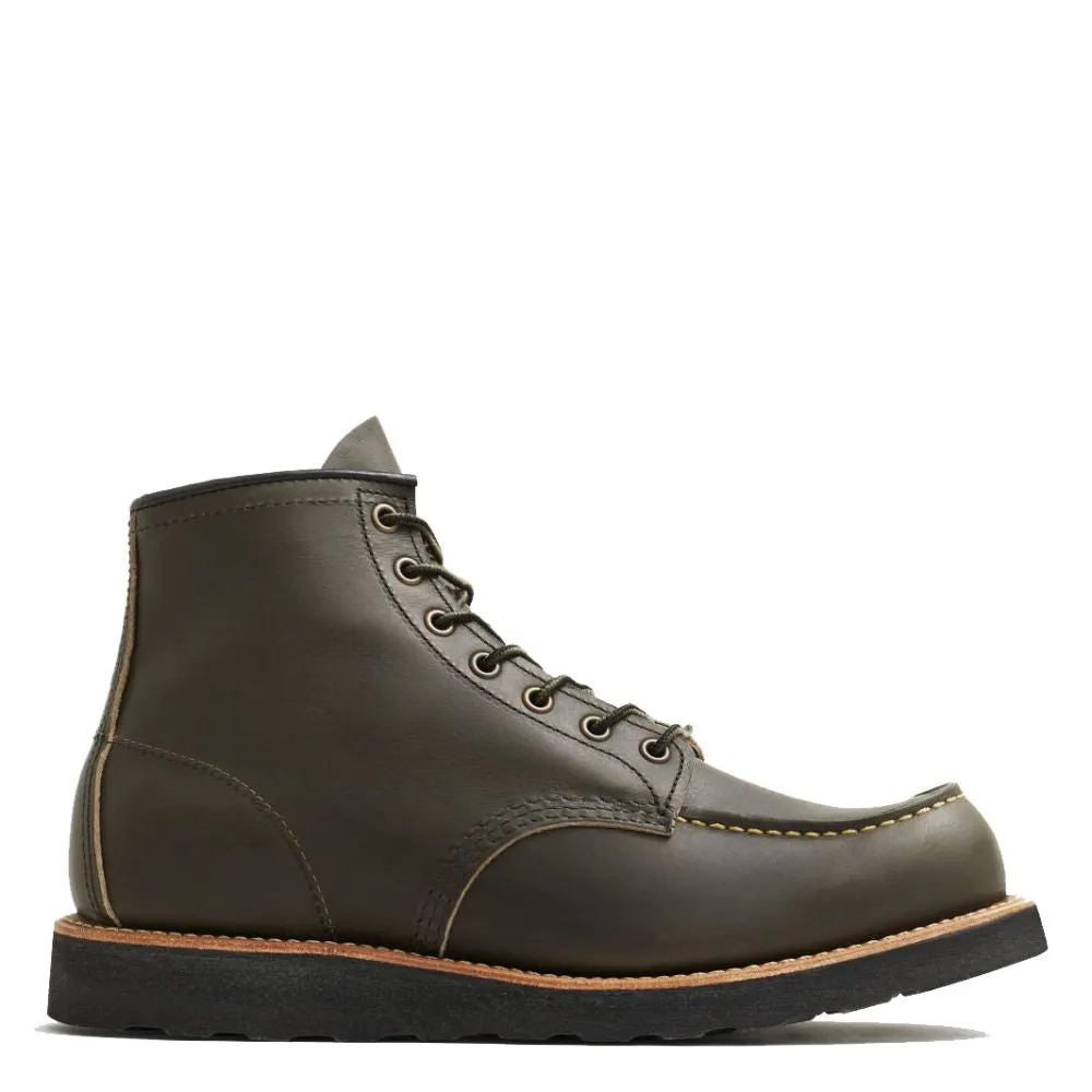 Cool Touch Red Wing Men's Classic 6 Inch Moc 8828 in Alpine Portage Leather (D Width) Soft Cushioning Versatile Design