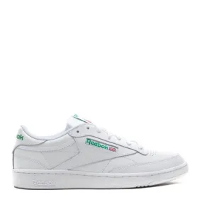 Reebok Men's Club C 85 in White/Green evening run