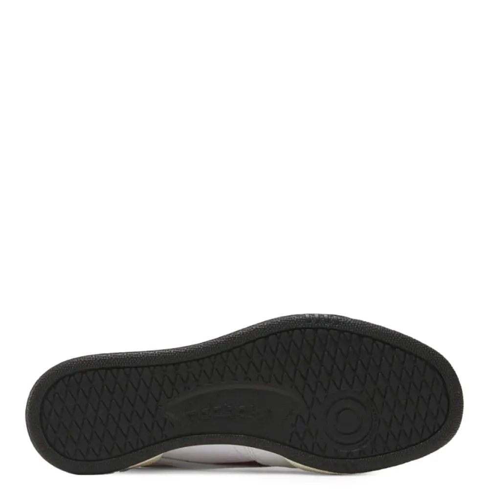 Vital Step Club Edge Reebok Men's Club C Revenge in White/Vecto Red/Black