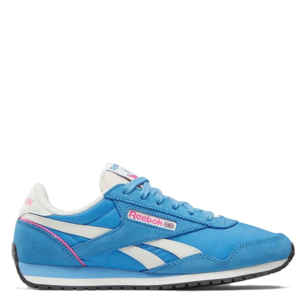 Free Pace Digital Run Reebok Women's Classic Az in Recovery Blue/Chalk White