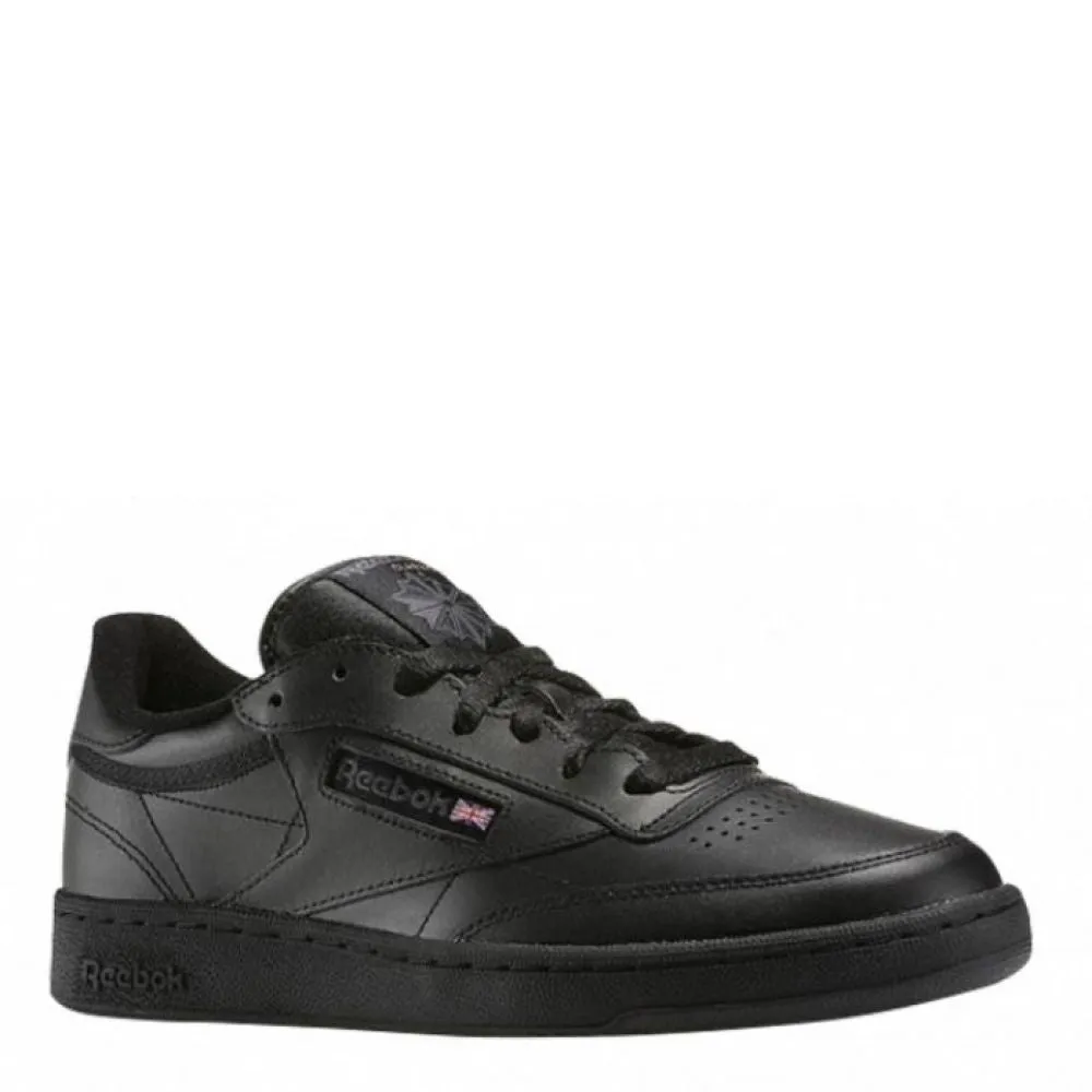 Reebok Women's Club C 85 in Black/Black Event Mode Media Pop