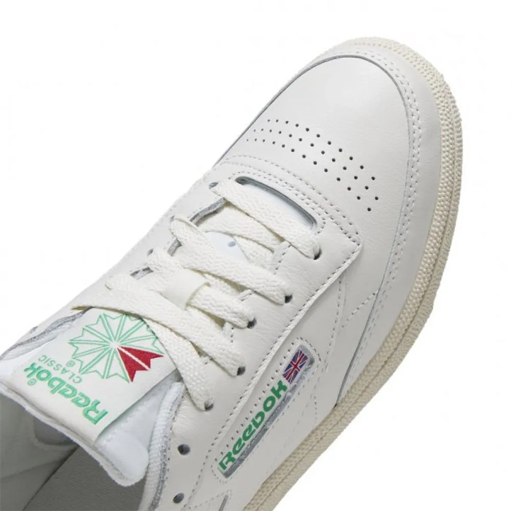 Reebok Women's Club C 85 Vintage in White Shock Resistant Leather