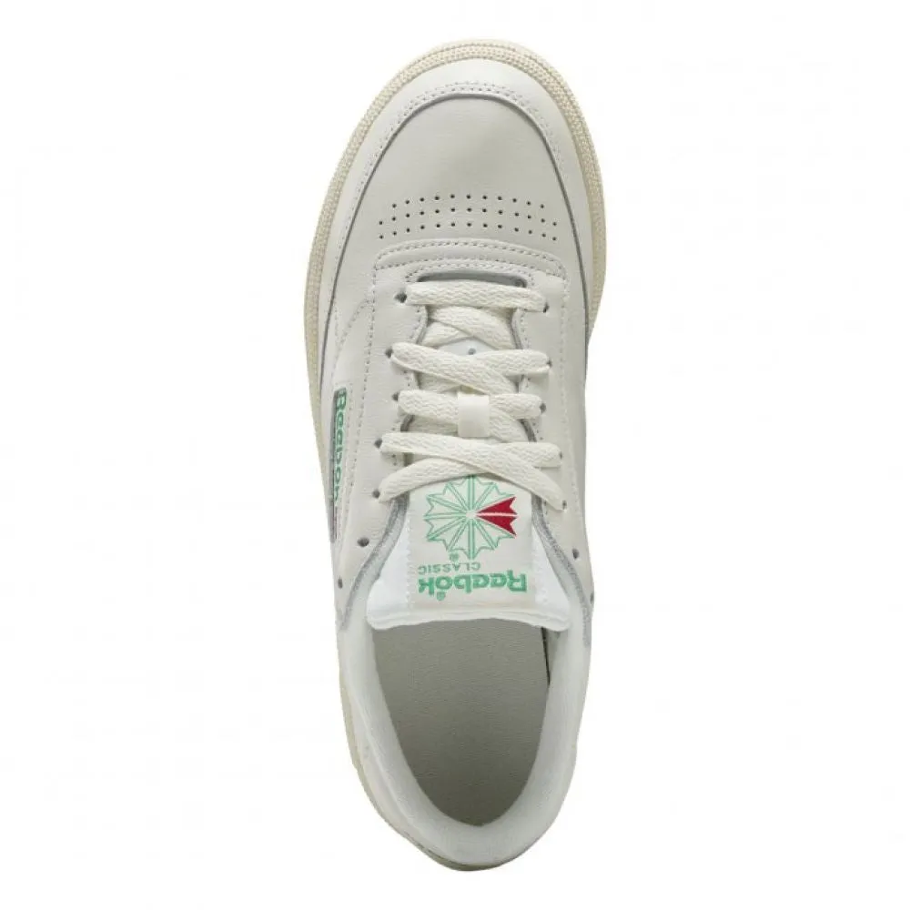 Jungle Path Reebok Women's Club C 85 Vintage in White