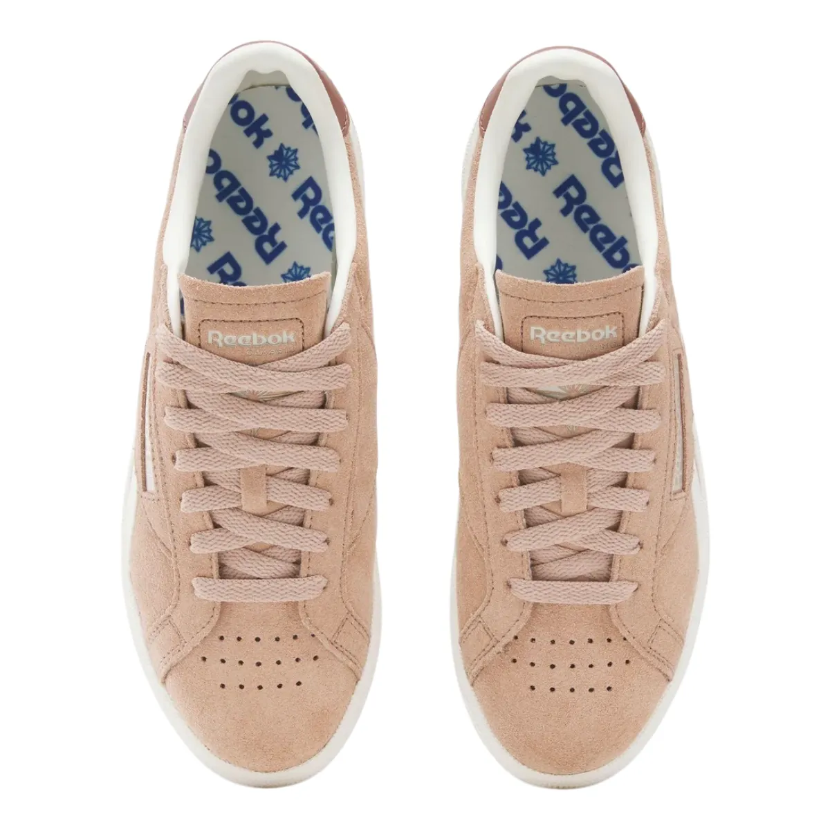 Reebok Women's Club C Grounds UK in Earth/Chalk/Scorched Earth Mom Safe Ventilated