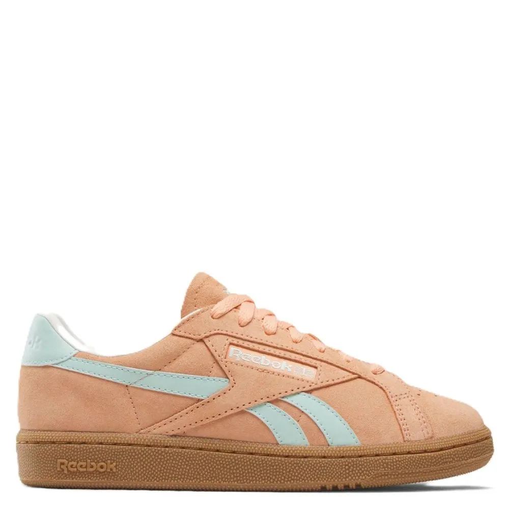 Body Align Desert Run Reebok Women's Club C Grounds UK in Sun Kissed Orange/Glitch Aqua/Chalk White