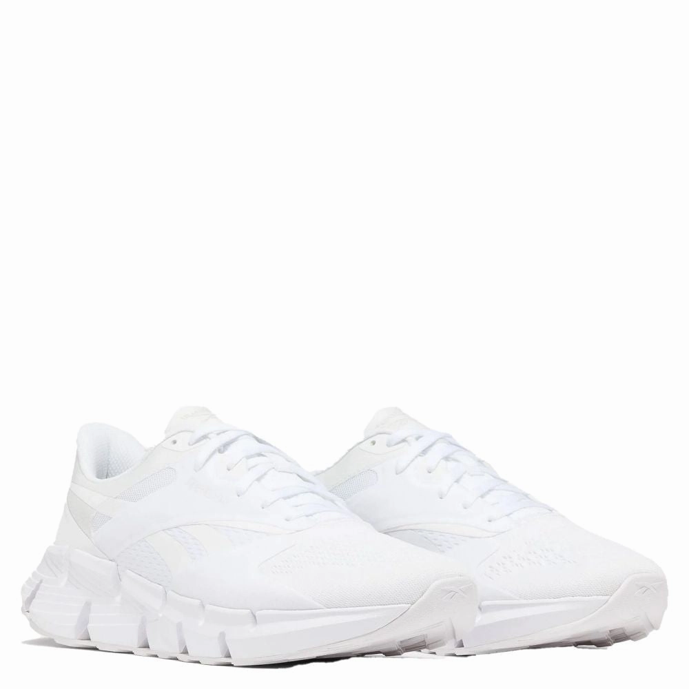 Quick Flow Dance Fit Reebok Men's Zig Dynamica 5 in Cloud White/Cloud White/Pure Grey