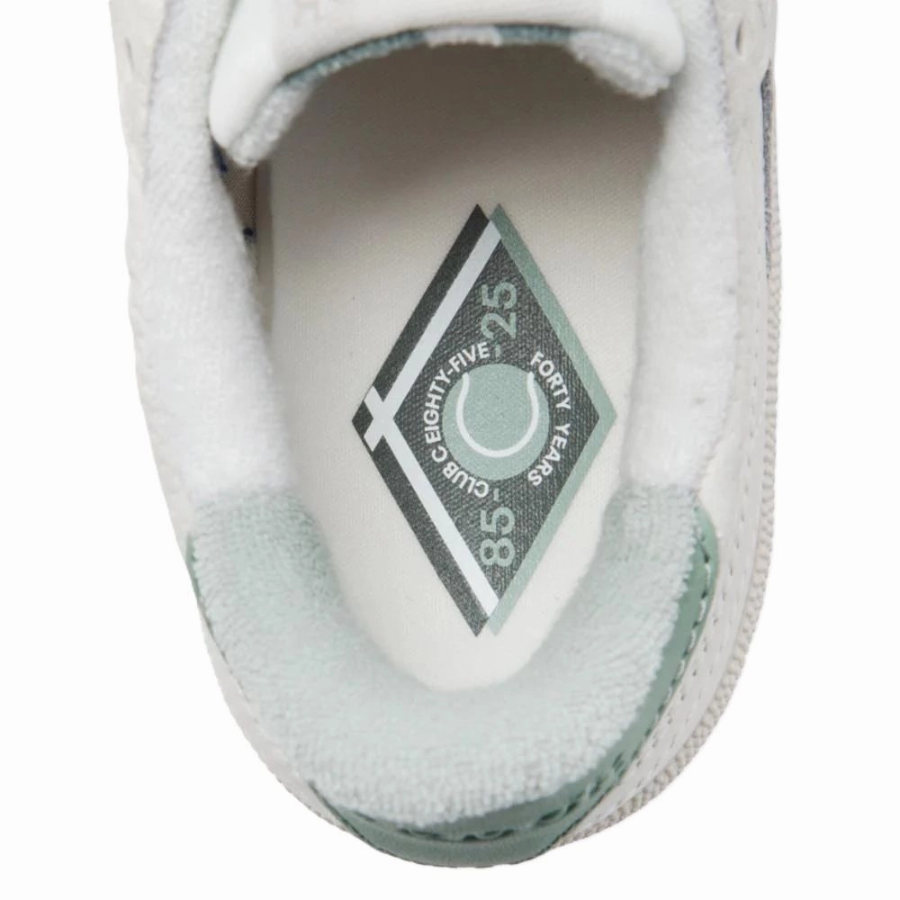 Reebok Women's Club C 85 Vintage - 40th Anniversary in Chalk/Hybrid Green/Breakaway Grey Foot Ease