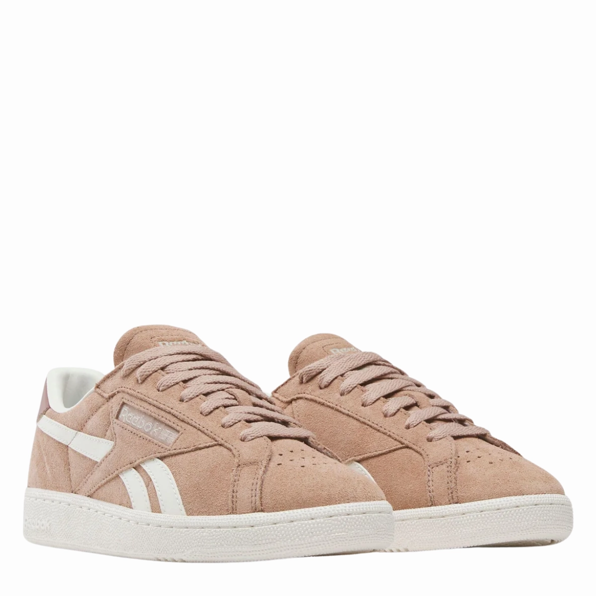 Silk Feel Impact Resistance Reebok Women's Club C Grounds UK in Earth/Chalk/Scorched Earth