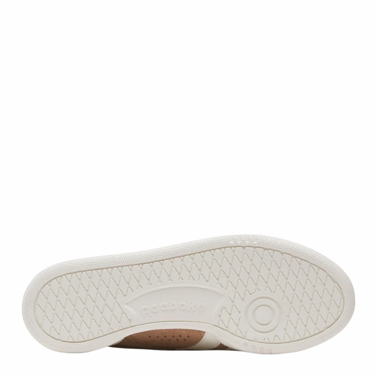 Slim Form Low Profile Reebok Women's Club C Grounds UK in Earth/Chalk/Scorched Earth