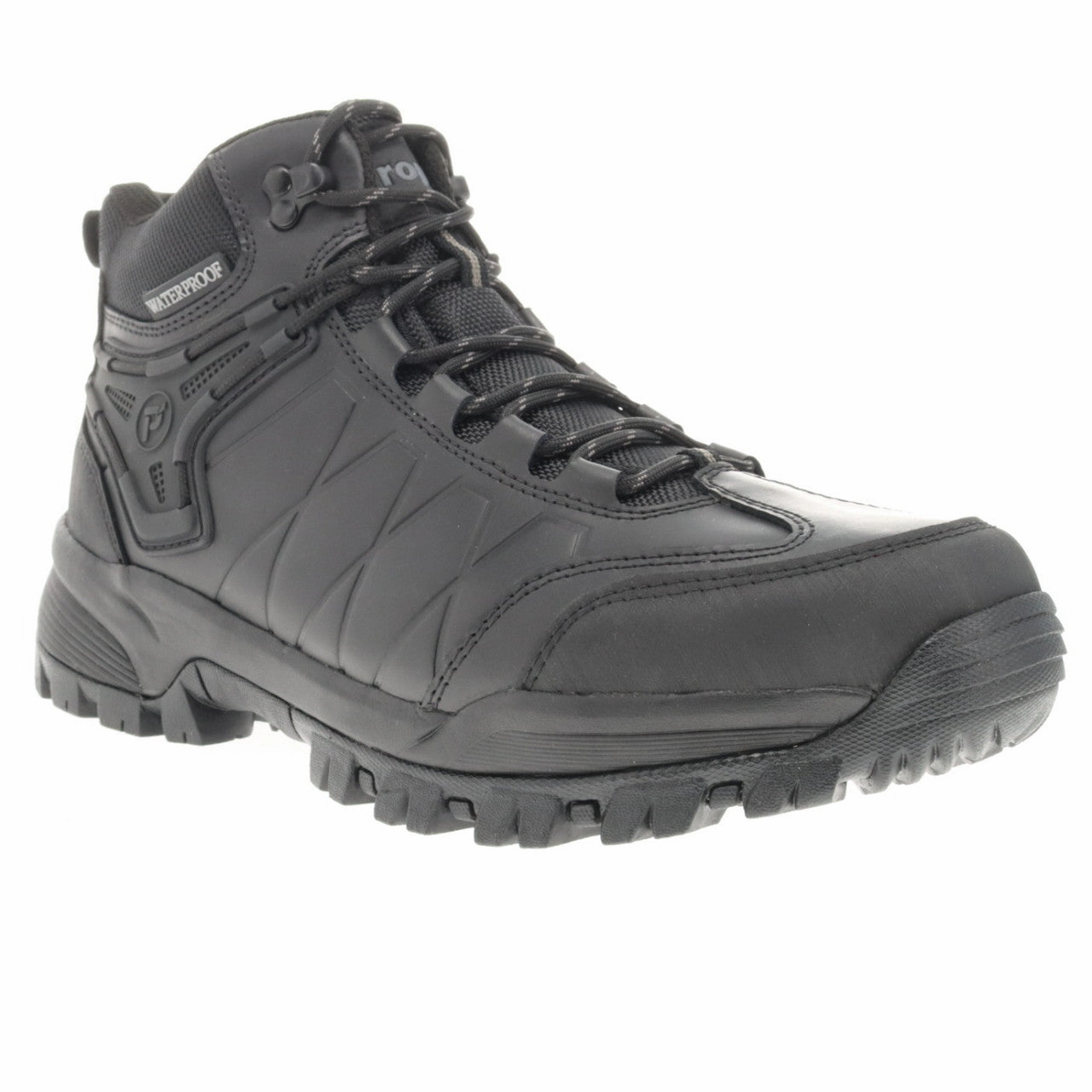 Ridge Walker Force -- Men's Waterproof Hiker -- Black Synthetic