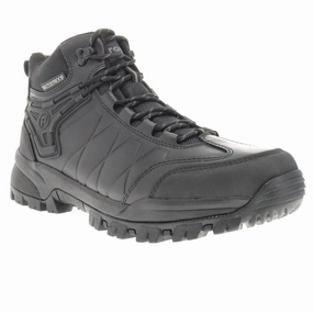 Ridge Walker Force -- Men's Waterproof Hiker -- Black Synthetic