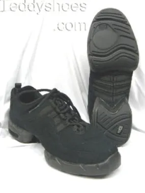 evening run Light Step Robbie -- Unisex Canvas Split Sole Dancesneaker -- Black