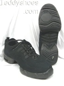 Concert Mood Robbie -- Unisex Canvas Split Sole Dancesneaker -- Black