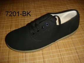 Shock   Absorbing Cornelius -- Black Canvas Oxford -- Black