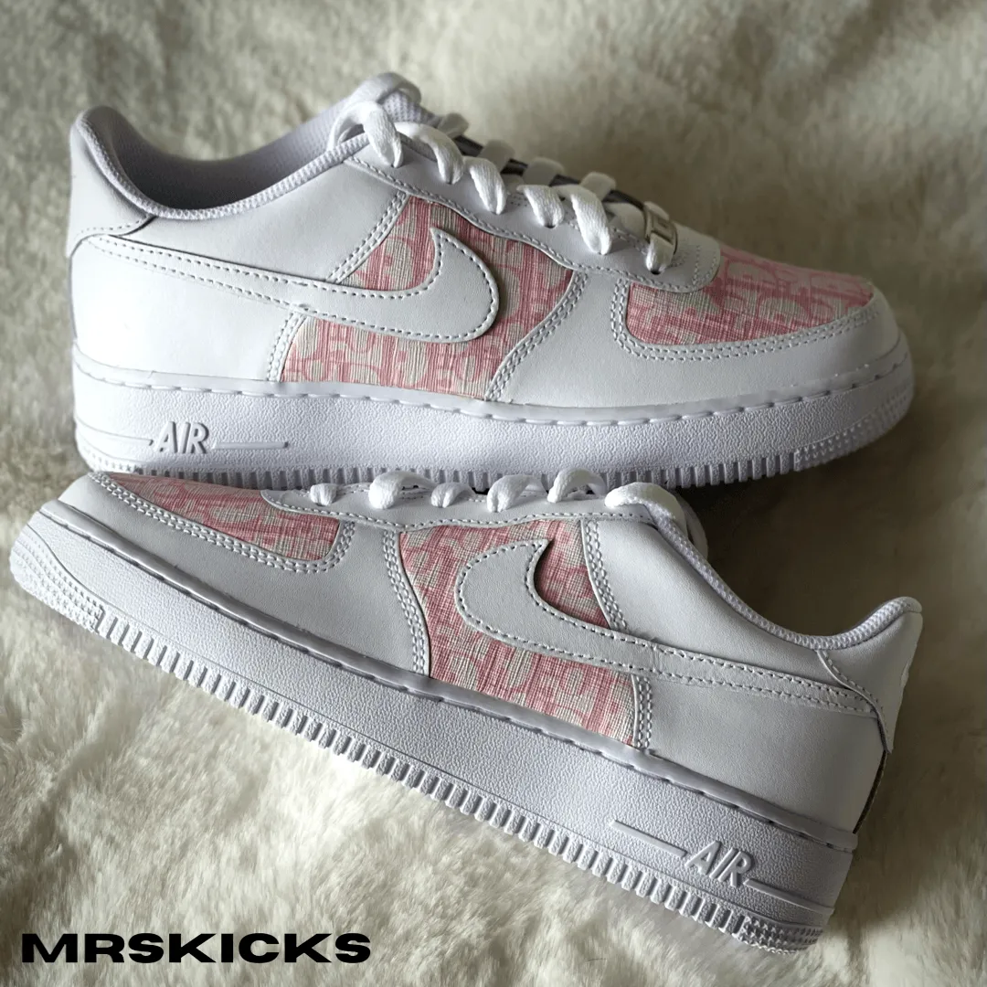 Custom Pink CD Airforce 1 Hero Edge