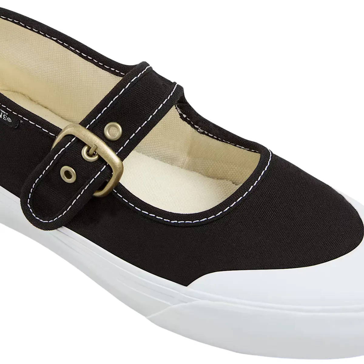 Media Pop Soft Cushioning Vans Women's Mary Jane in Black