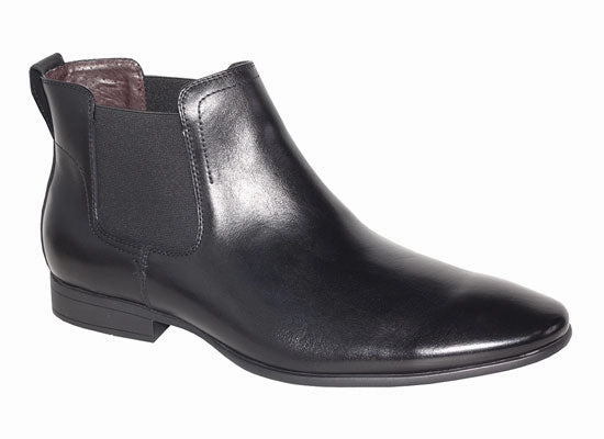 Frazer Elastic Side Boot By Slatters Supportive Build