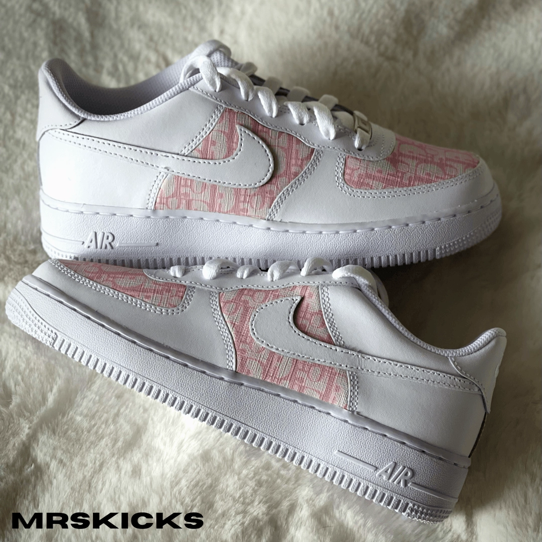 Quick Dash Game Fit Custom Pink CD Airforce 1
