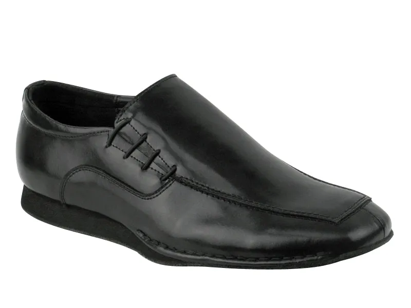 Sancho -- Unisex Side Tie Salsa Oxford -- Black Game Ready