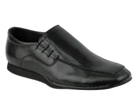 synthetic leather Soft Interior Sancho -- Unisex Side Tie Salsa Oxford -- Black