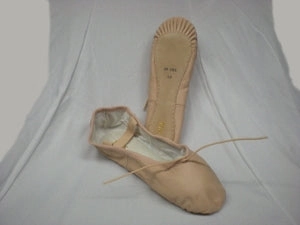 Performance Economy Dansoft -- Leather Full Sole Ballet -- Pink