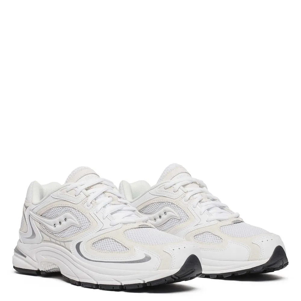 Tech Glow Saucony Grid Jazz 9 Suede in White