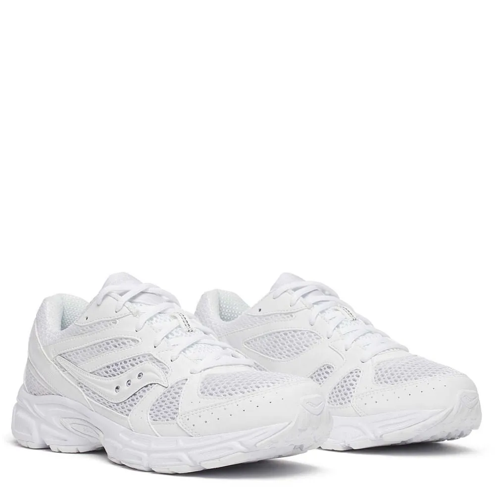 Saucony Women's Ride Millennium in White Buckle Fit Synthetic