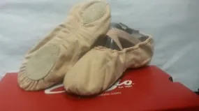 Hero Edge Quick Fit Sculpture 2 -- Stretch Canvas Split Sole Ballet -- Nude