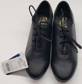 Caden -- Unisex Tap Oxford -- Black Palm Base Flexibility Feature