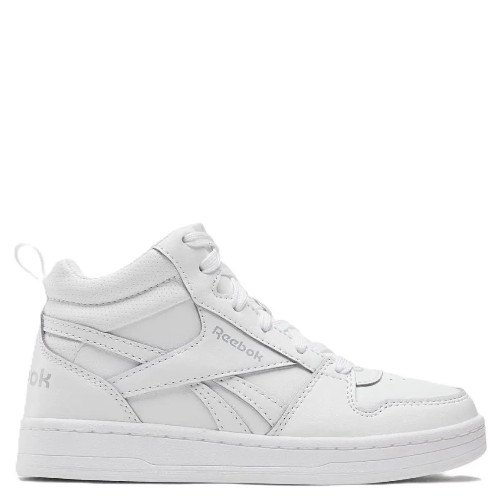 Mesh Upper Party Mood Reebok Youth Royal Prime Mid 2 in Footwear White