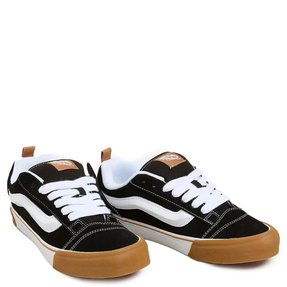 Vans Knu Skool in Black Gum City Run Training Mode