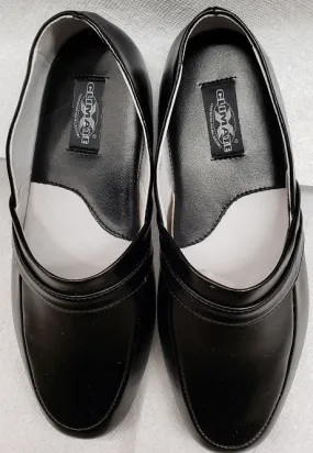 Carter -- Men's Closed Back/Closed Toe Slipper -- Black Premium Quality