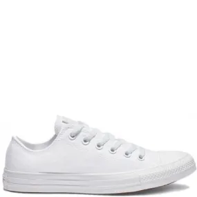 Slip-resistant look Converse Chuck Taylor All Star Low Top in White Mono Motion Balance