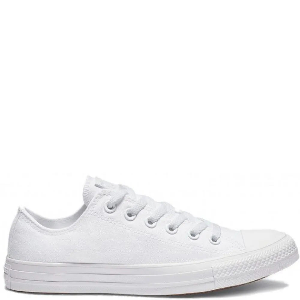 Slip-resistant look Converse Chuck Taylor All Star Low Top in White Mono Motion Balance