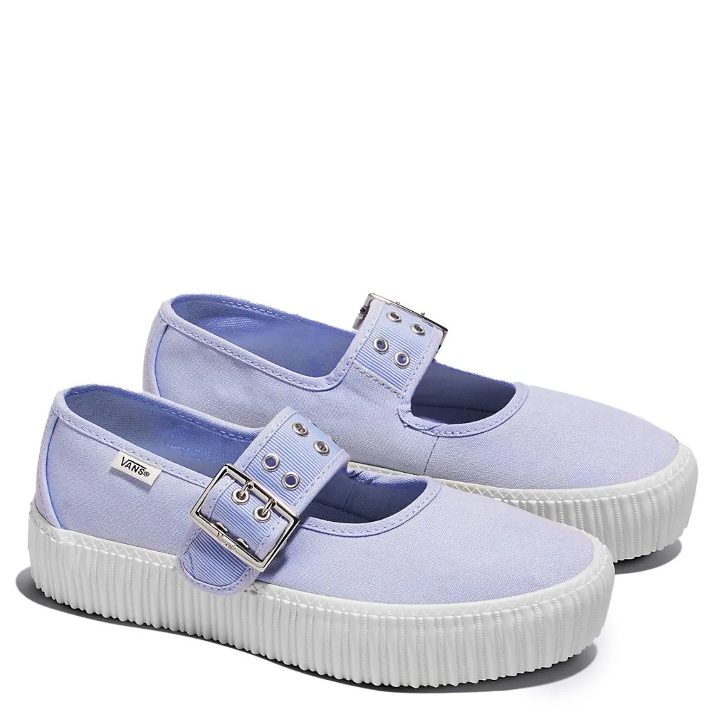 Comfort Shank Casual Vans Women's Mary Jane Creeper in Grunge Ballet Halogen Blue