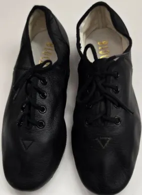 Zen Step Darlene -- Women's Full Rubber Sole Jazz Oxford -- Black