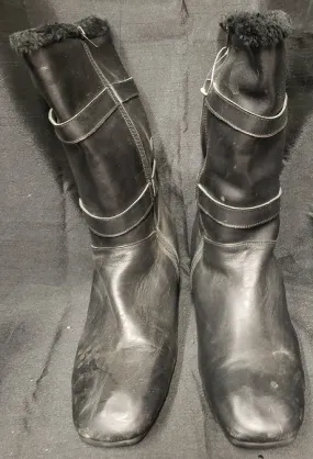 2.5" Aitana -- Women's Wedge Dress Boot -- Black First Step