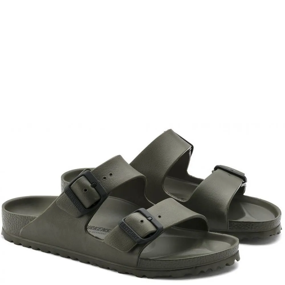 Step Freedom Birkenstock Arizona EVA in Khaki Stable Step Ventilated Panels