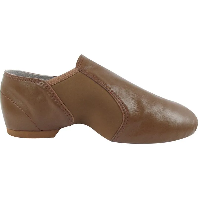 Work Base Javier -- Split Sole Jazz Slip-On -- Mocha