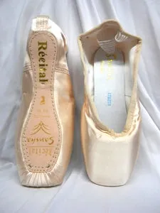 Muscle Aid Recital -- Pointe Shoe -- Pink Satin