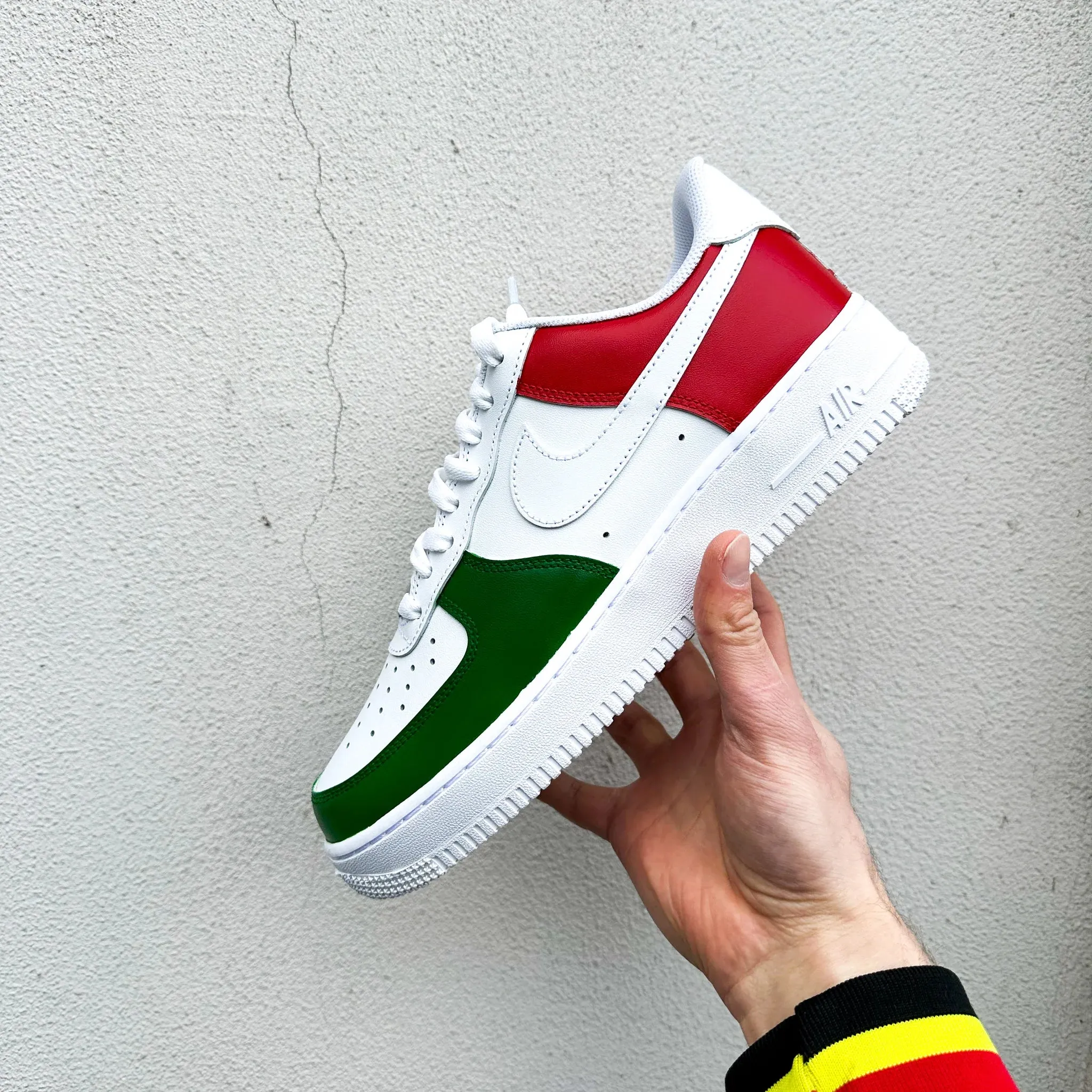 Garden Mood Every Step Nike Air Force 1 "Italian Flag"