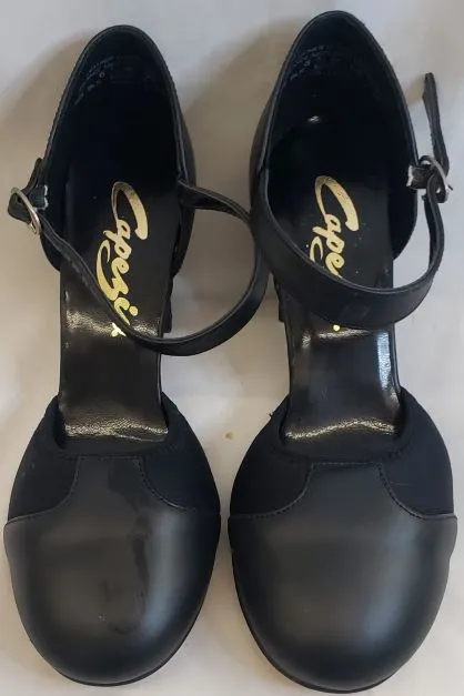 2" New Yorker II -- Women's Flexible Character Shoe --  Black Garden Mood