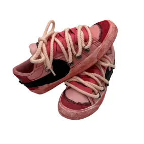 Arch Fit Nike Blazer Low '77 Jumbo Scarlet Red ??Over Laces Rope Pink??
