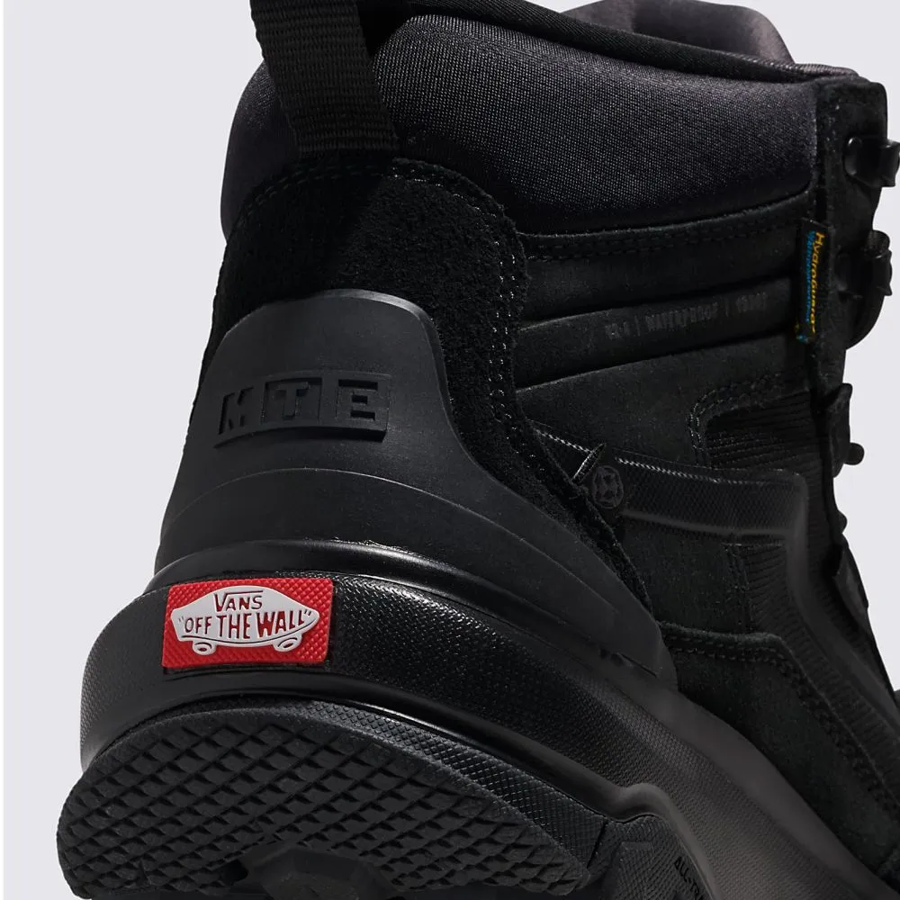 Vans Men's MTE Crestline Waterproof in Black Comfort Lining Hot Day