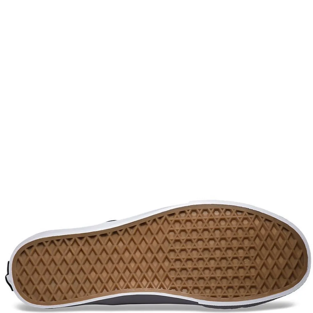 Vans Slip-On in Black/Pewter Narrow Fit Deep Shade