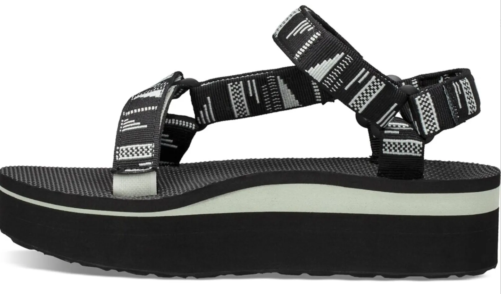 Soft Tone Rain Guard [Teva] Flatform Universal Sandal- Chara Black
