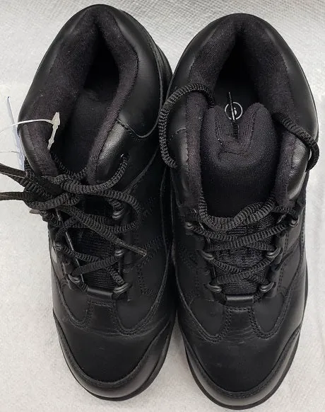 Horace -- Split Sole Tap Sneaker -- Black Media Pop