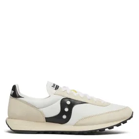 Saucony Trainer 80 in White/Black Pastel tone