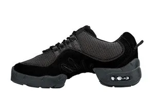 Lawrence -- Split Sole Dancesneaker -- Black Color Mix